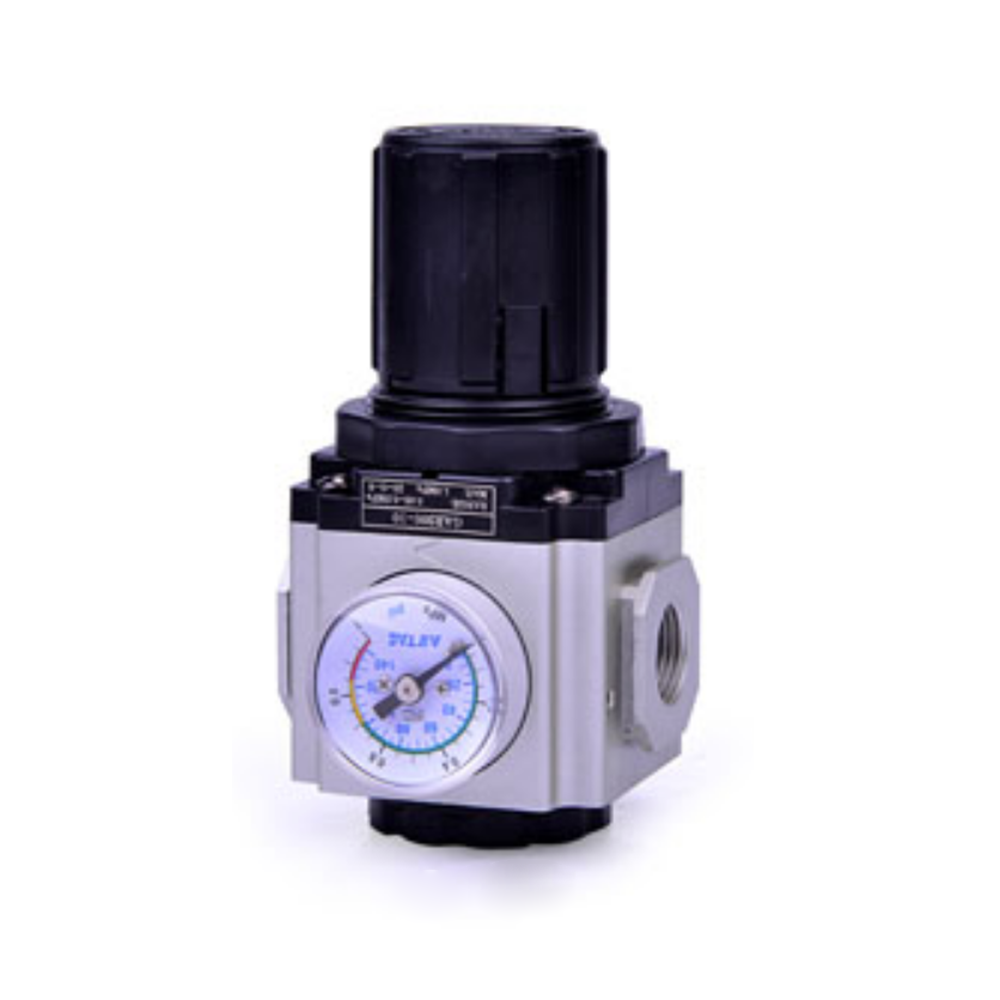 GAR20006SJTK AIRTAC X-SMALL REGULATOR GAR200 SERIES 1/8" NPT 20-130 PSI W/ LP PSI GA MNT BRK BP VLV
